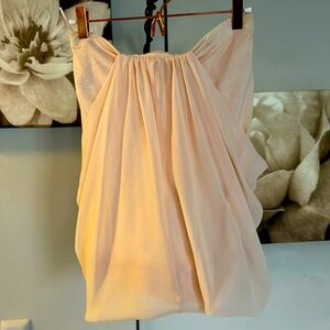 Express Pale Orange Strapless Tank Size Small
